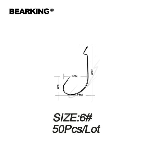 Fishing Soft Lure Worm Hooks