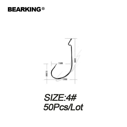 Fishing Soft Lure Worm Hooks