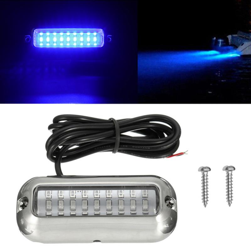 Blue 27 Led Underwater Boat Light