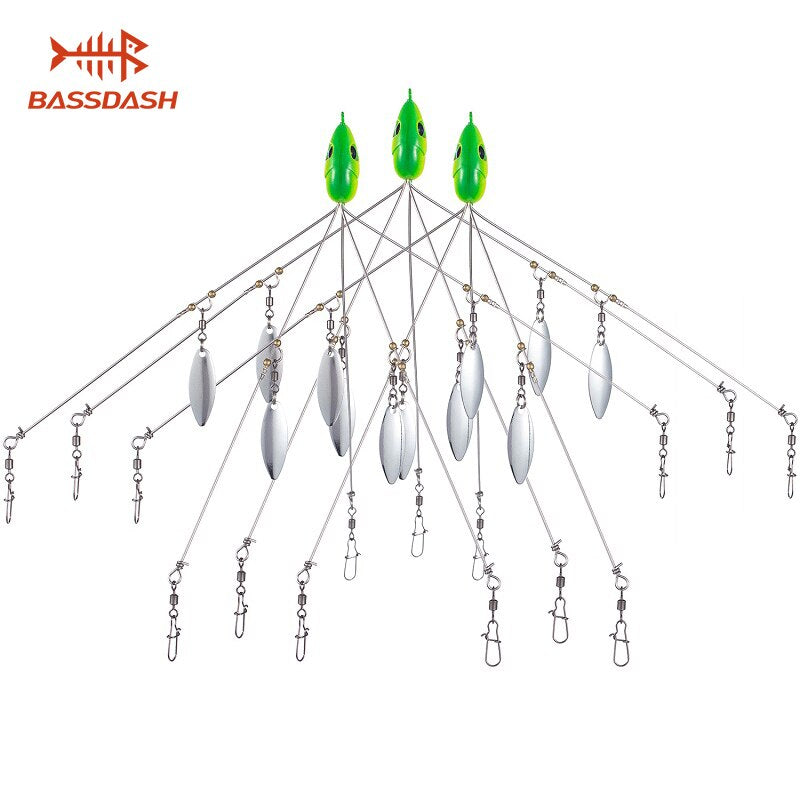 Rig Head Swimming Bait Umbrella Fishing Lure