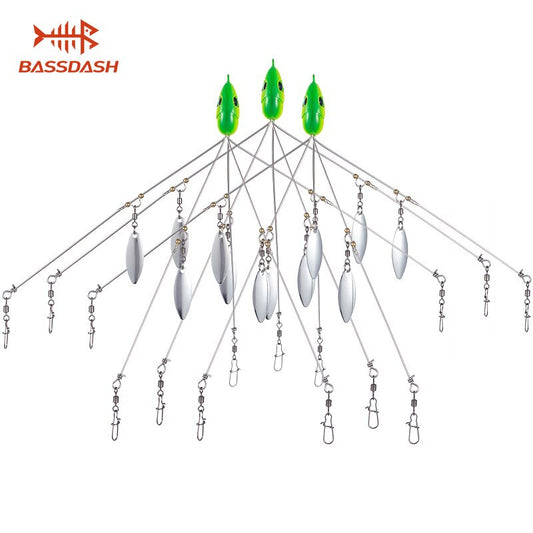 Rig Head Swimming Bait Umbrella Fishing Lure