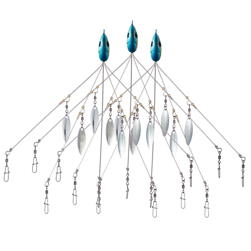 Rig Head Swimming Bait Umbrella Fishing Lure