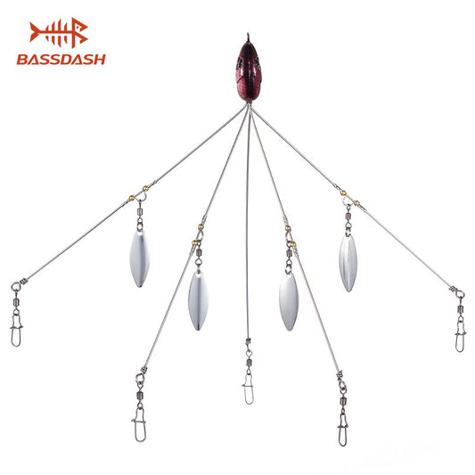 Bassdash Umbrella Fishing Lure Rig