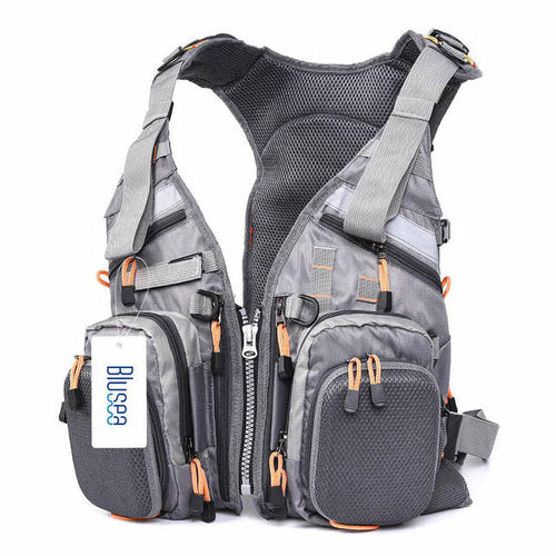 Blusea  Fishing Vest General Size Multi Function