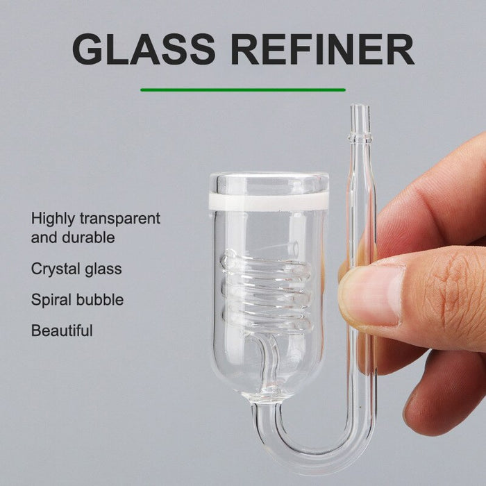 CO2 Diffuser Aquarium Glass