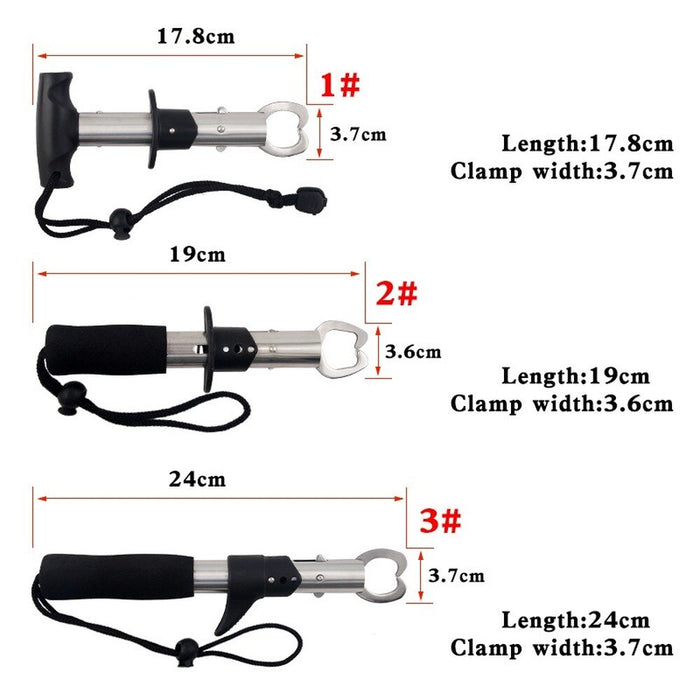 Control Fish Clamp Device Lures Stainless