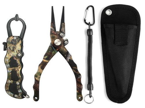 CrazyShark Camo Aluminum Alloy Fishing Pliers