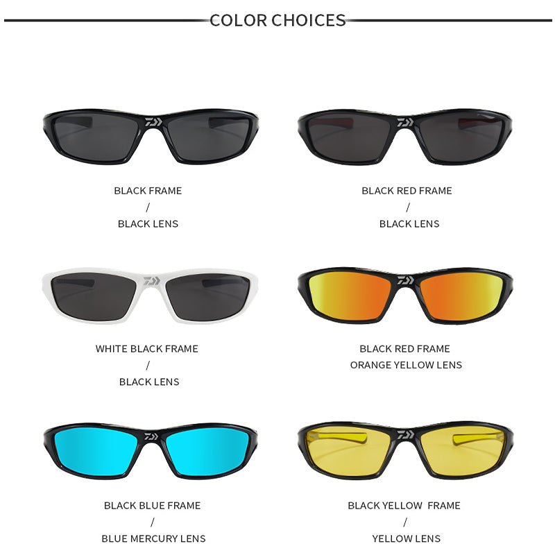 Daiwa 2023 Men Polarized Fishing Glasses
