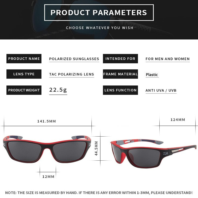 Daiwa Professional Fishing Sunglasses Uv400
