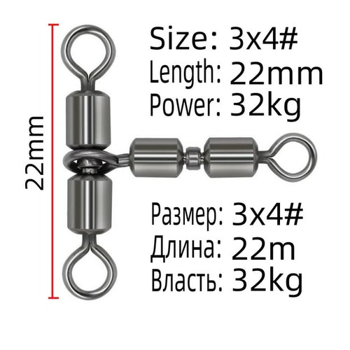 Double Connector Fish Hook Split