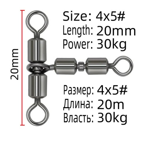 Double Connector Fish Hook Split