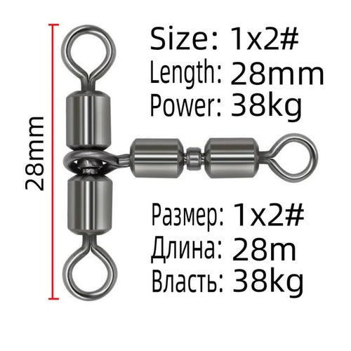 Double Connector Fish Hook Split