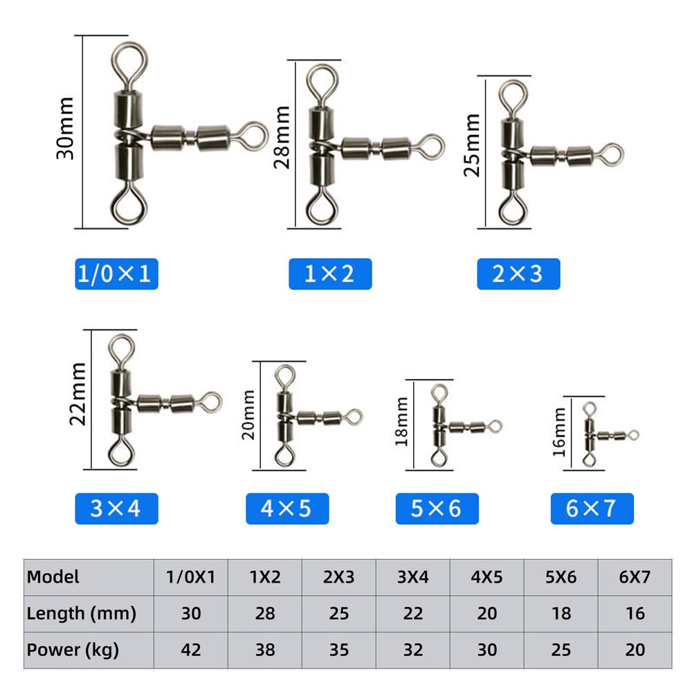 Double Connector Fish Hook Split