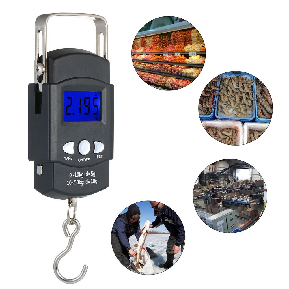 Digital Portable Fishing Scale 110lb/50kg
