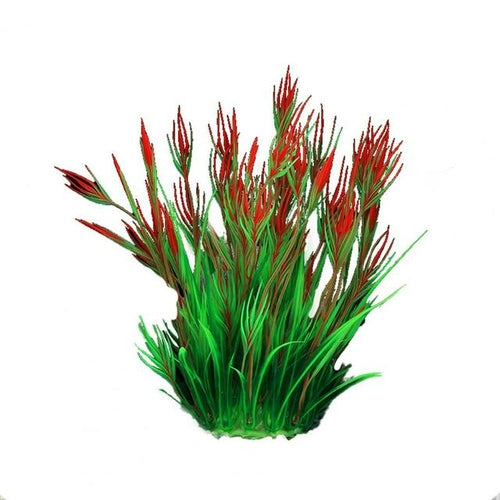 Durable Aquarium Fish Plant Vivid Color Realistic Plastic Artificial