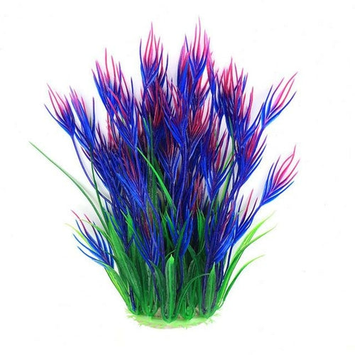 Durable Aquarium Fish Plant Vivid Color Realistic Plastic Artificial
