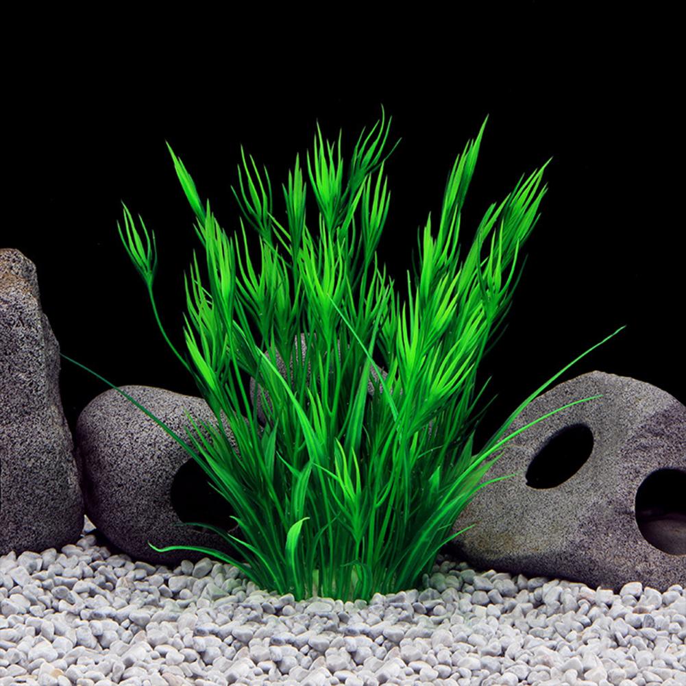 Durable Aquarium Fish Plant Vivid Color Realistic Plastic Artificial