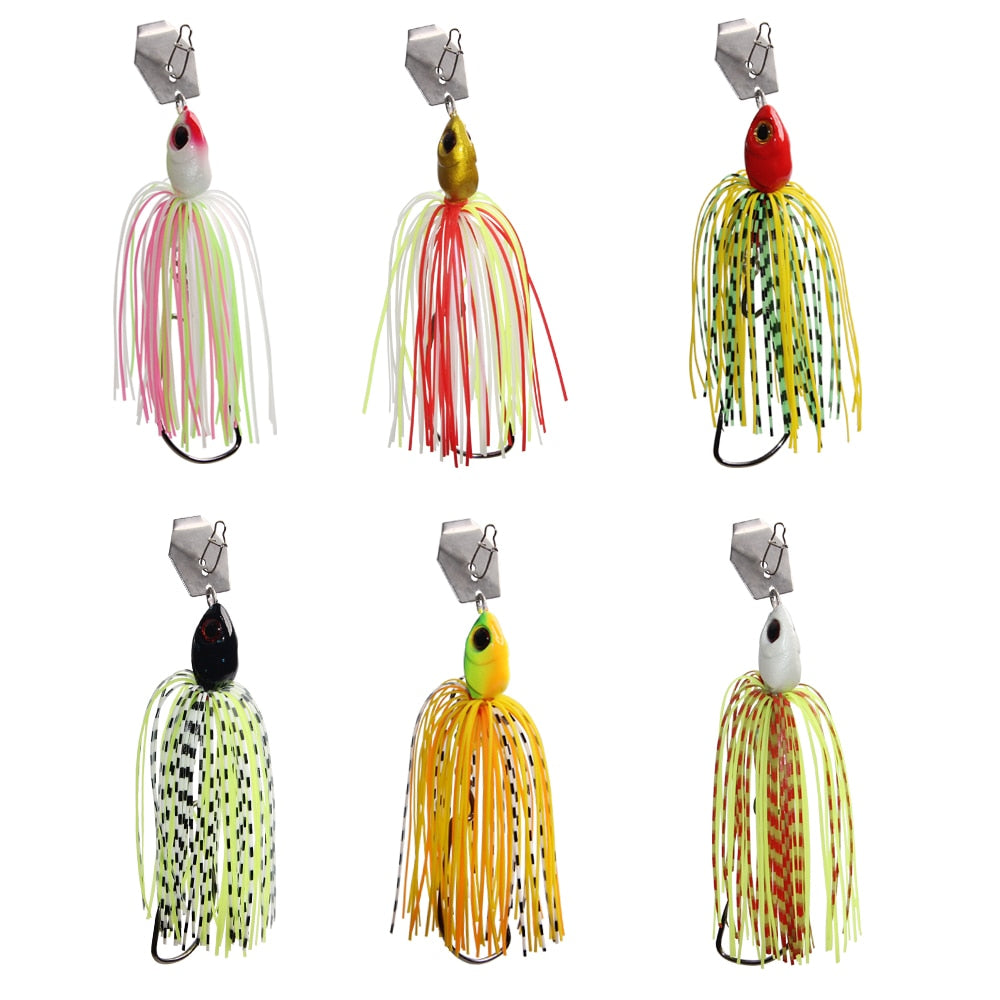 EASY CATCH 6pcs/lot Lures Chatterbait