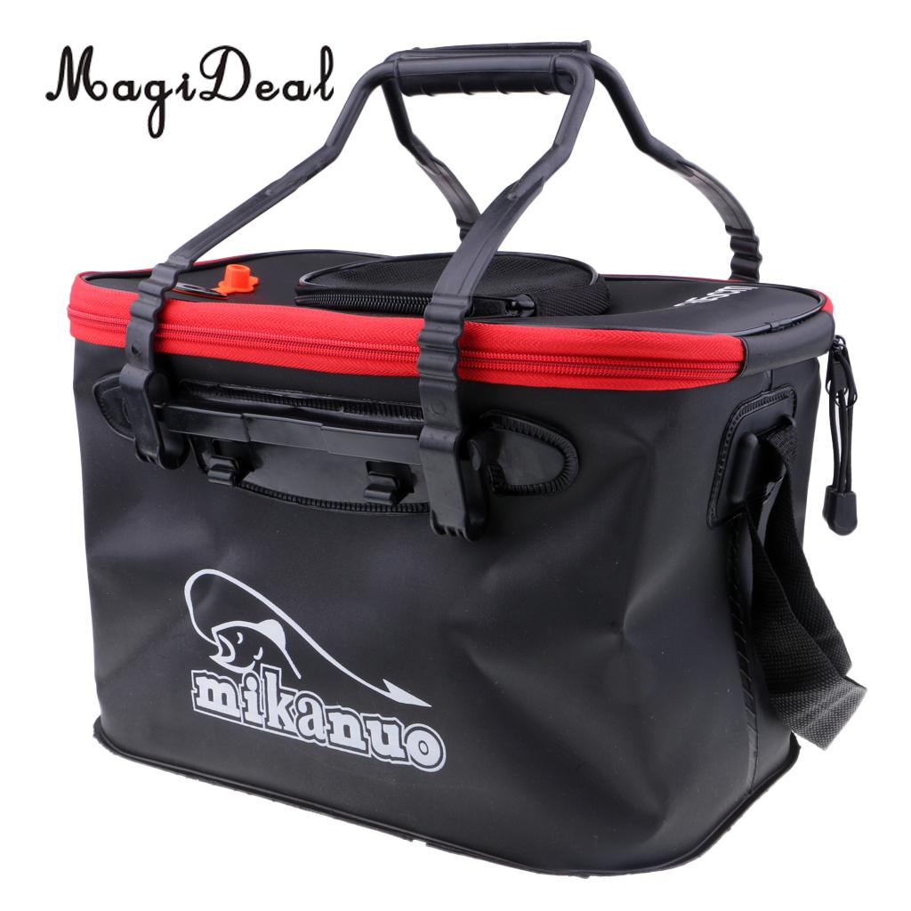 Eva Fishing Water Bucket Pail Outdoor Foldable Folding Collapsible