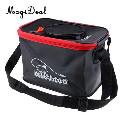 Eva Fishing Water Bucket Pail Outdoor Foldable Folding Collapsible