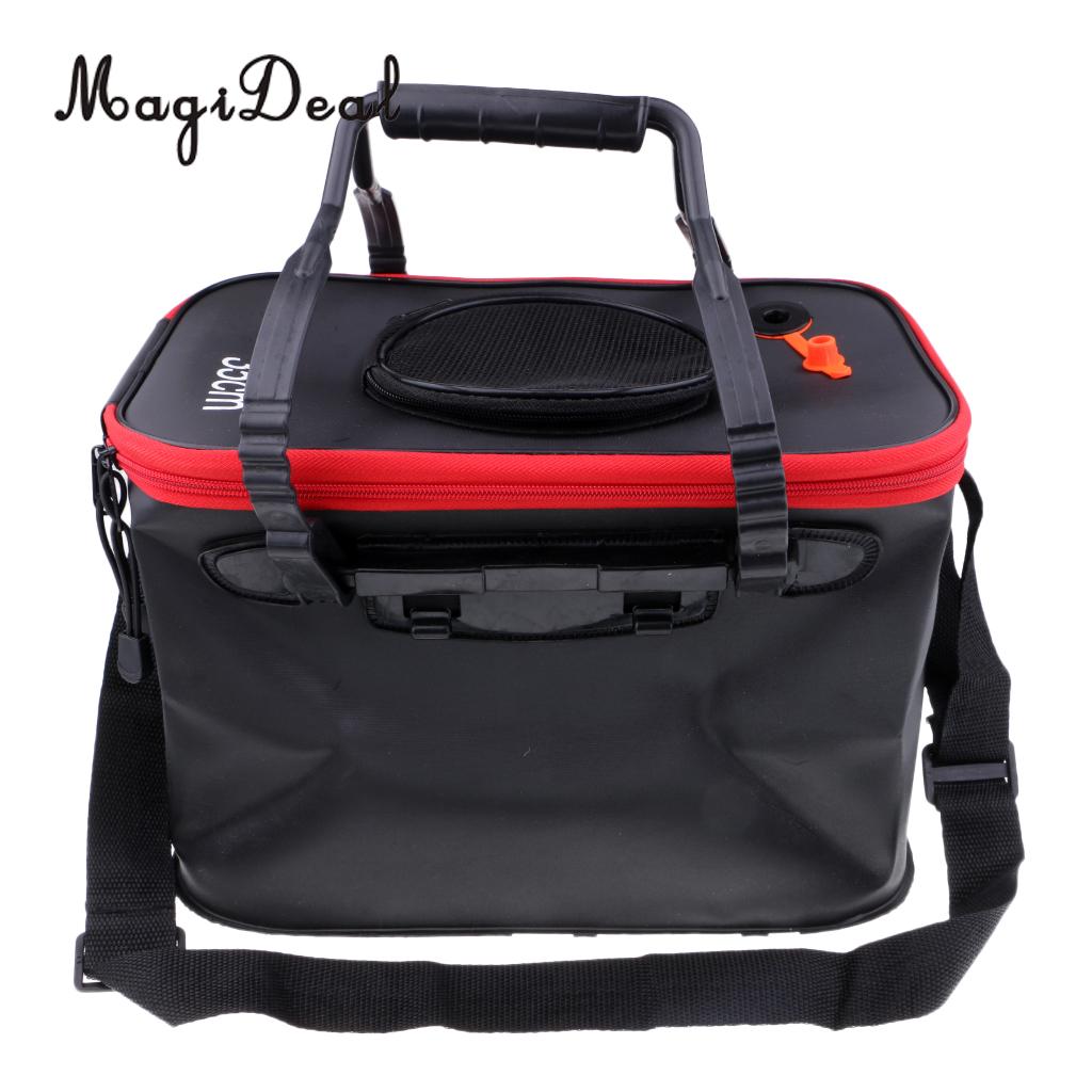 Eva Fishing Water Bucket Pail Outdoor Foldable Folding Collapsible