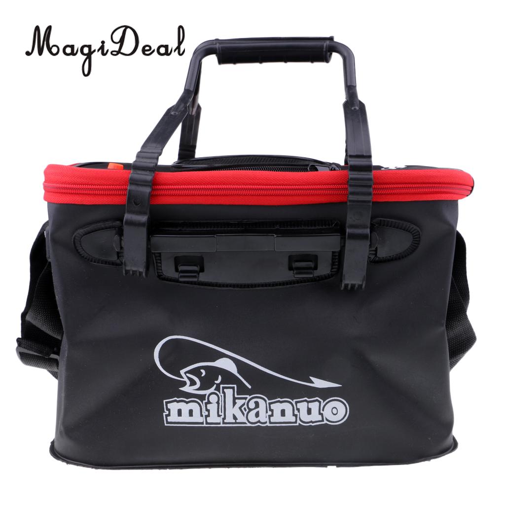 Eva Fishing Water Bucket Pail Outdoor Foldable Folding Collapsible