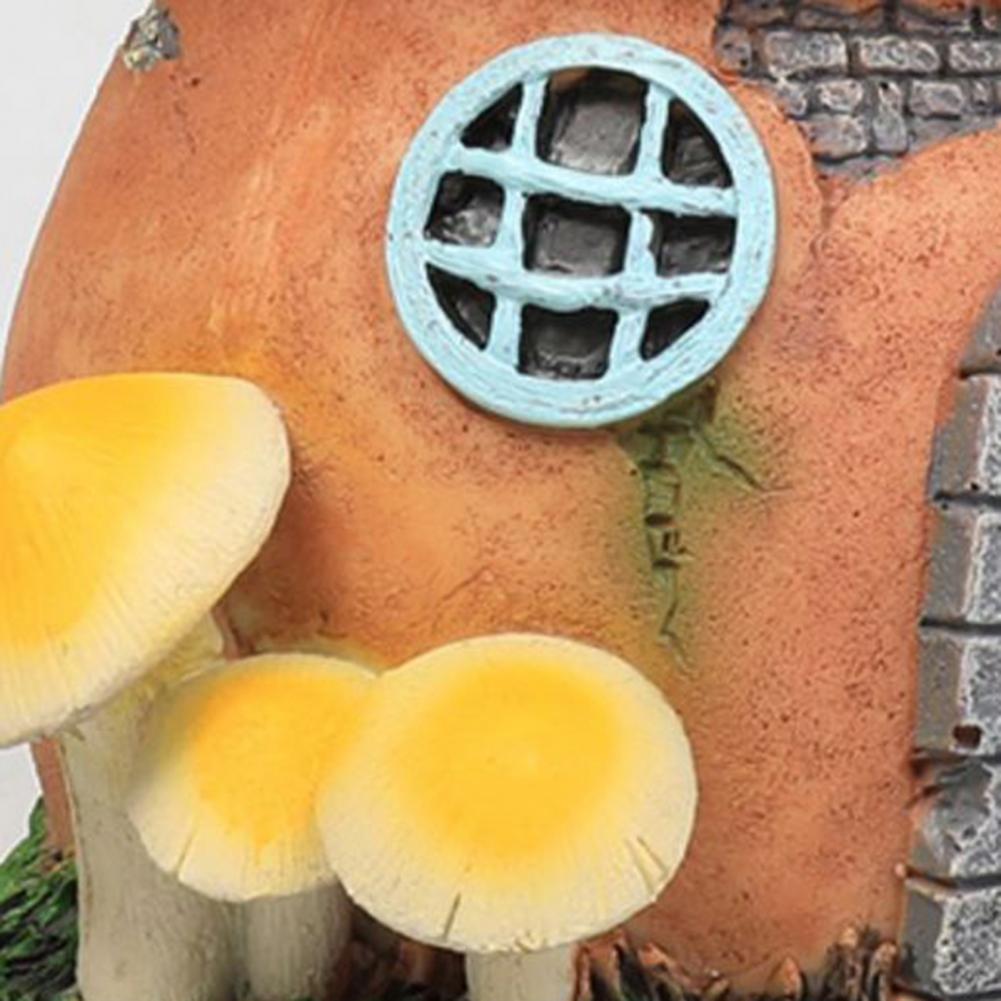 Eco Fish Tank Resin Mushroom House