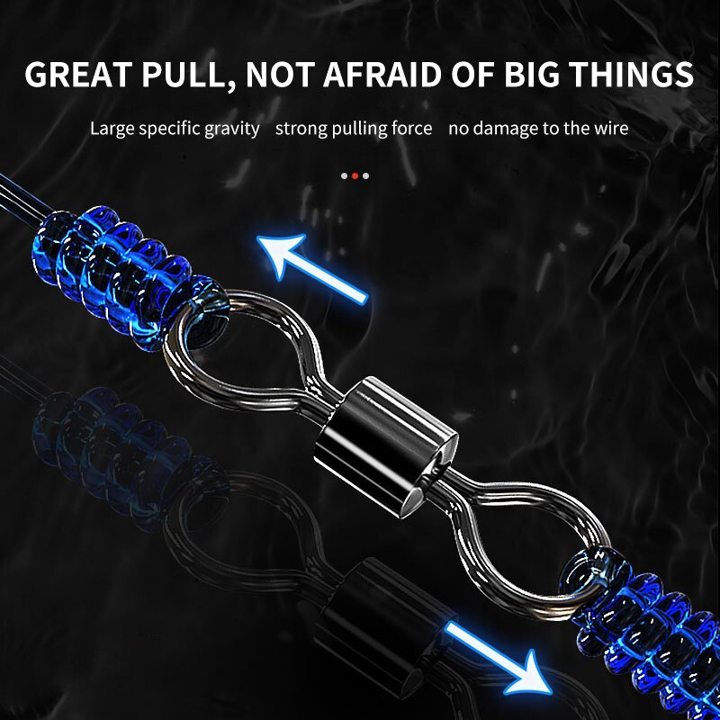 8 Shaped Swivel Ring Connector