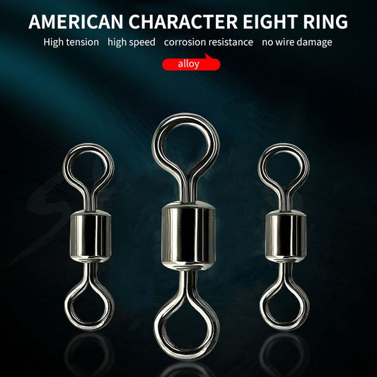 8 Shaped Swivel Ring Connector