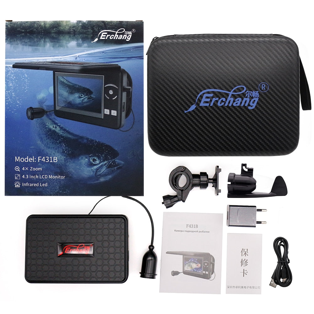 Erchang Fish Finders Underwater Fishing Video Camera