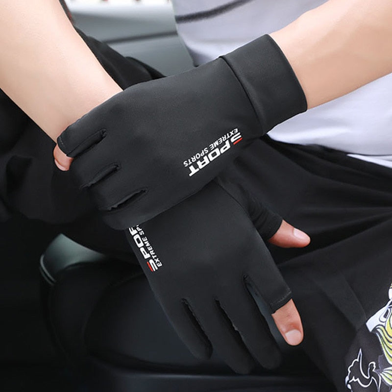 Anti-Men Women Fishing Gloves