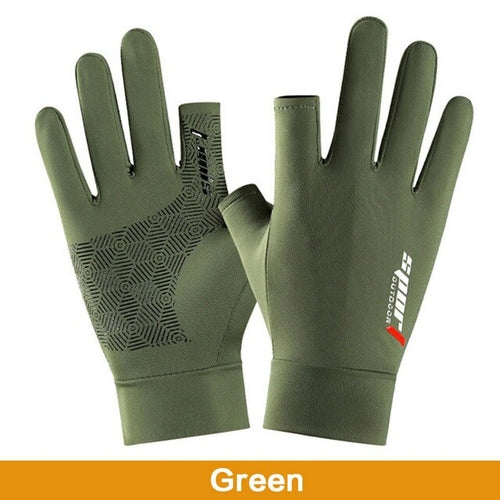 Anti-Men Women Fishing Gloves