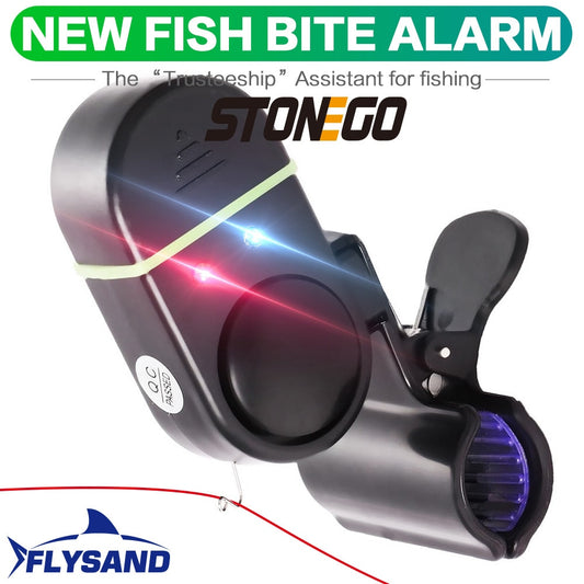 FLYSAND Fish Bite Lure Alert Alarm Sound Bell