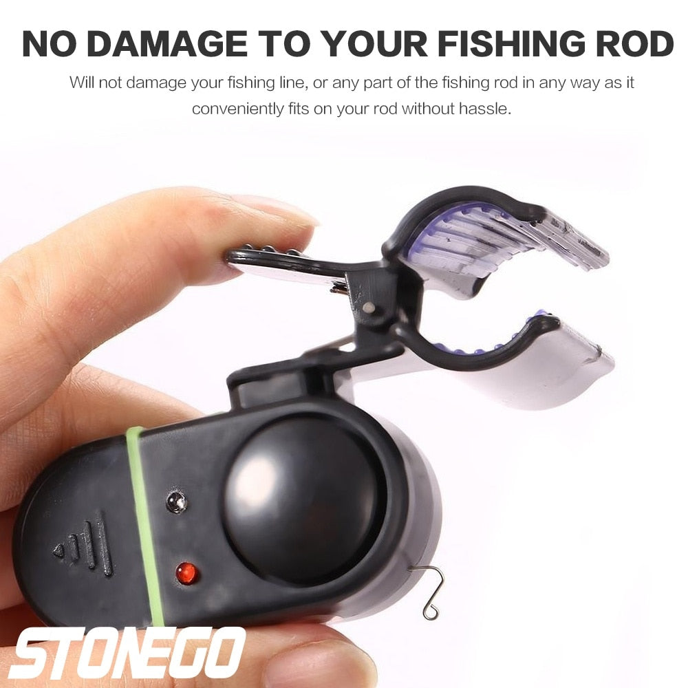 FLYSAND Fish Bite Lure Alert Alarm Sound Bell