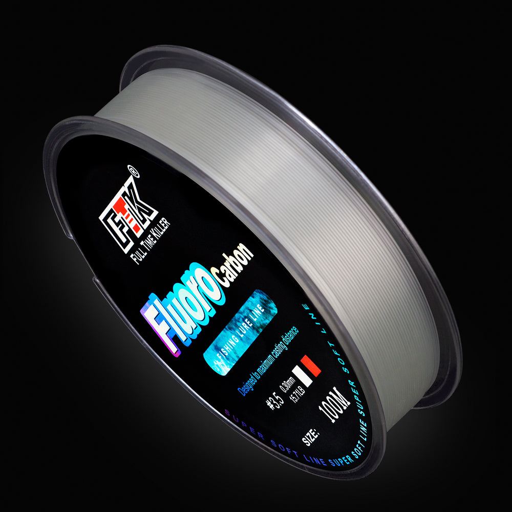 Ftk 100m Fluorocarbon Fishing Lure Line