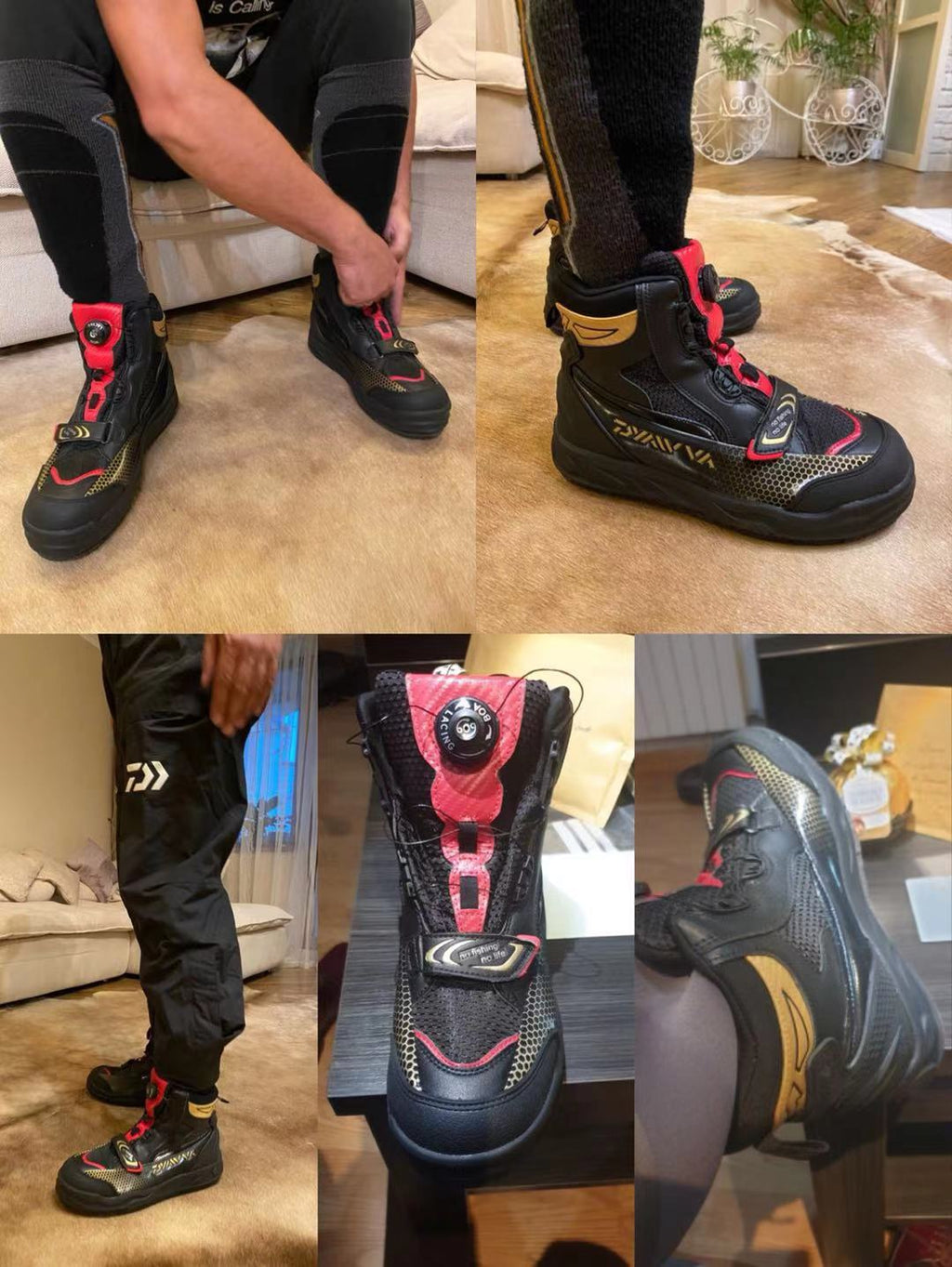 Daiwa Felt Soles Felt Spike Bottom Of Fishing Shoes