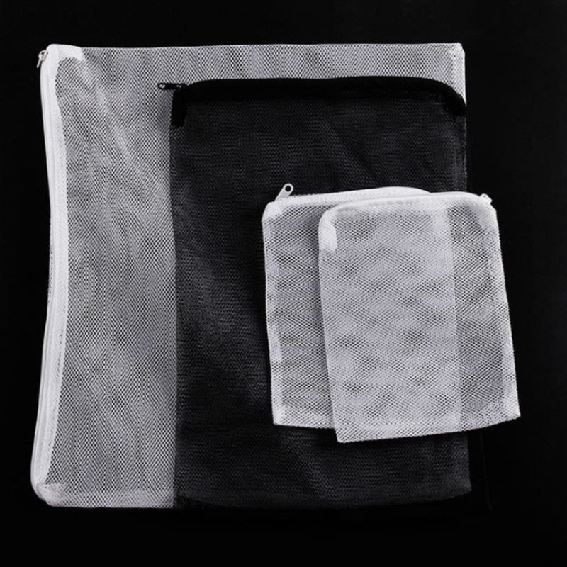 Filter Mesh Bag Aquarium Pond For Bio Ball Carbon Media Ammonia Fish