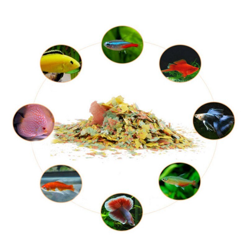 Fish Food Coloring And Brightening Feed