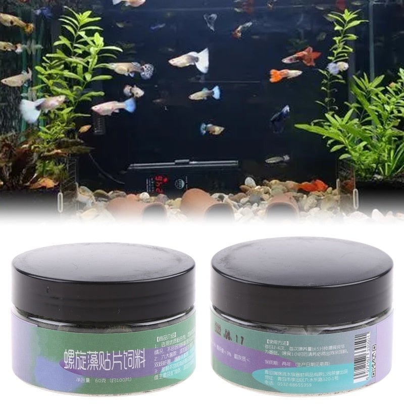 Fish Food Tablet Spirulina Algae