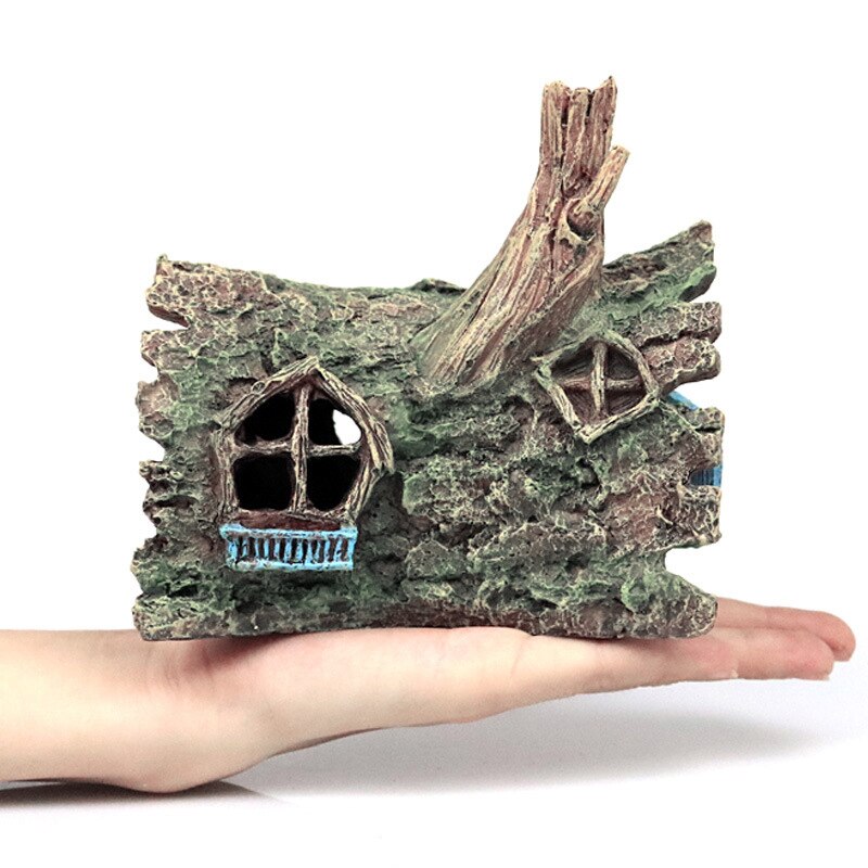 Fish Tank Decor Aquarium Pet House