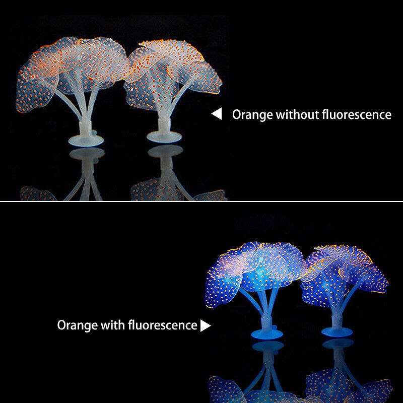 Fish Tank Glowing Artificial Jellyfishes Silicone Simulated Aquatic