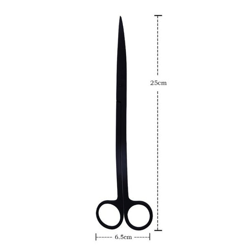 Fish Tank Plants Wave Scissors Water Grass Stainless Cleaning Tools