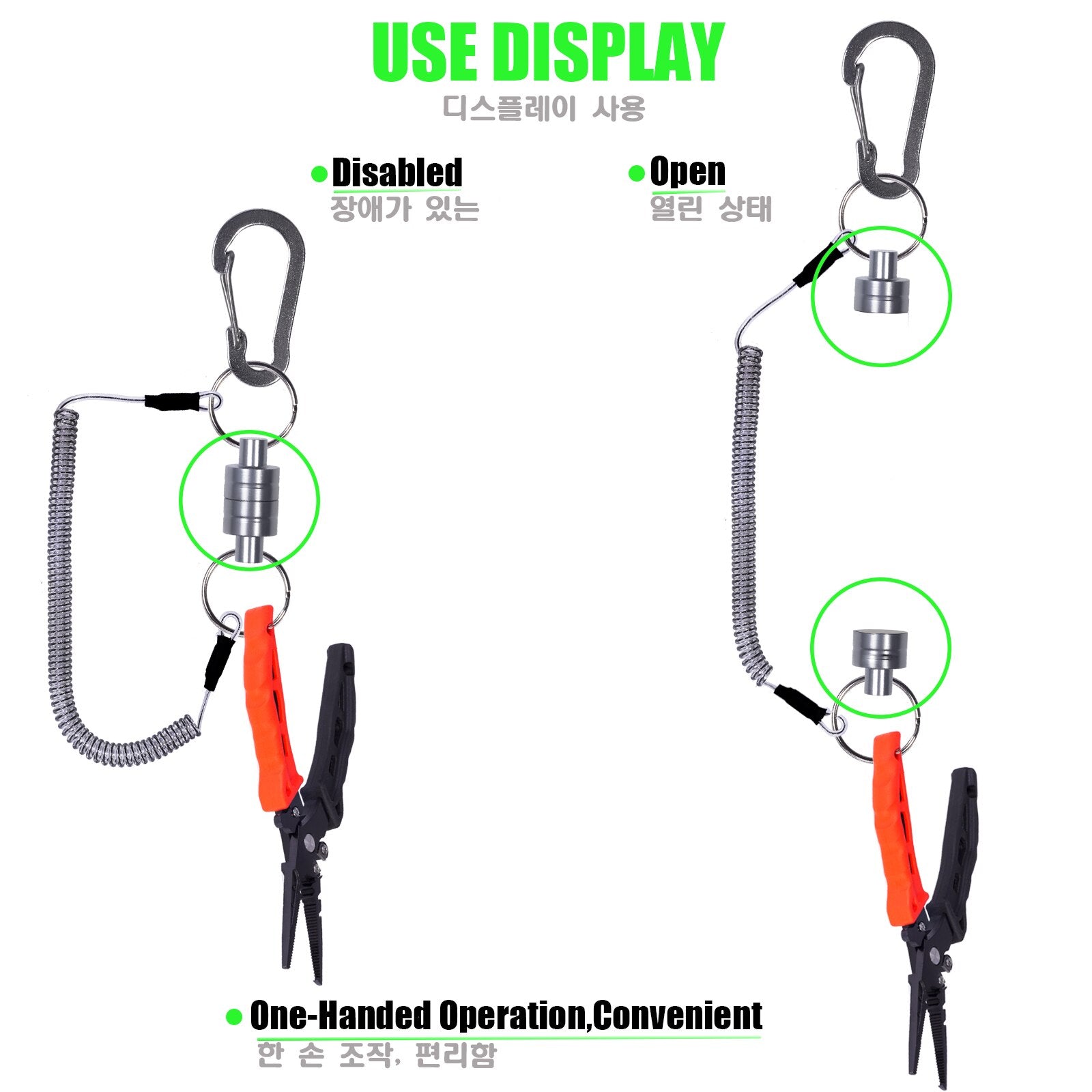 Fishing Accessories Magnetic Net Release Holder