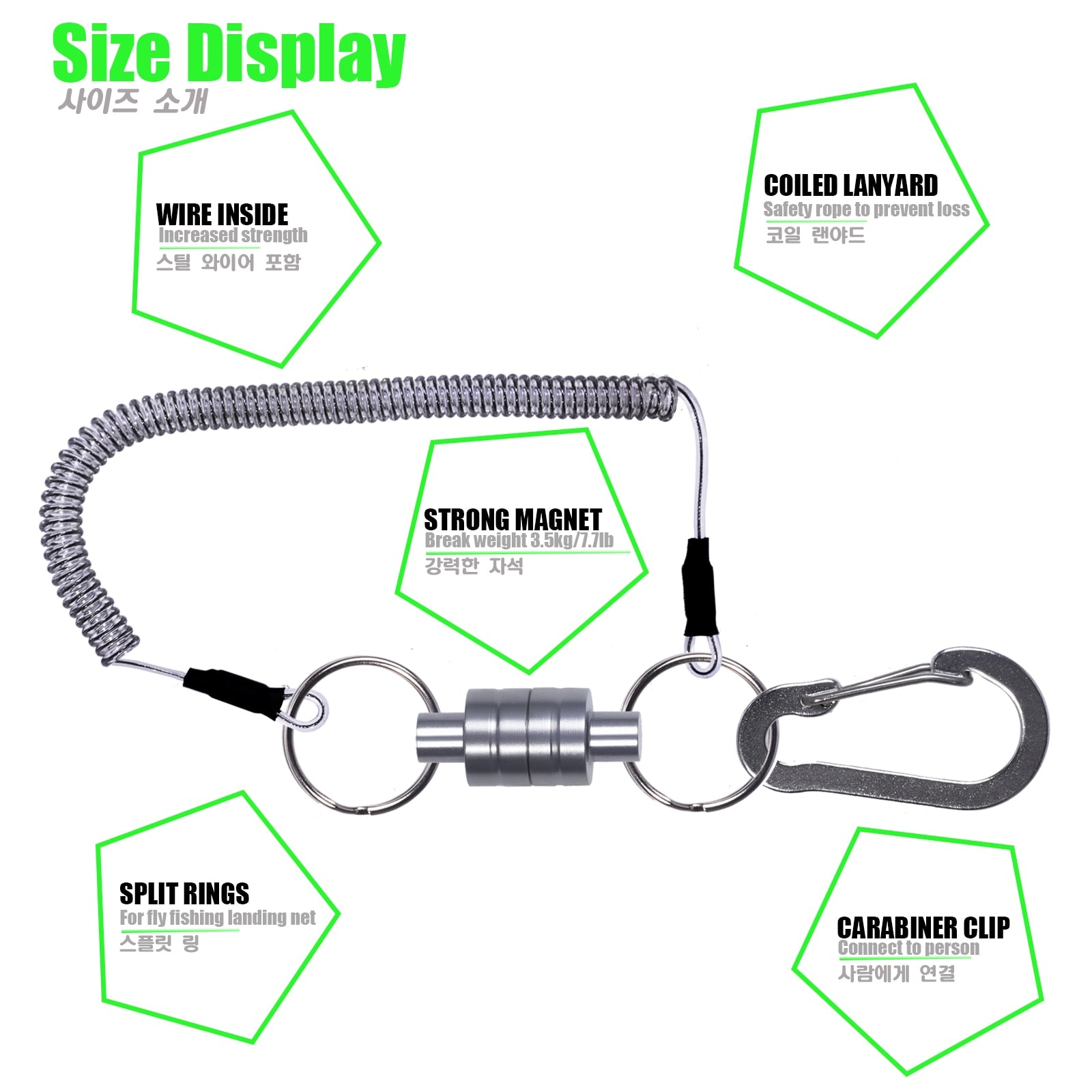 Fishing Accessories Magnetic Net Release Holder