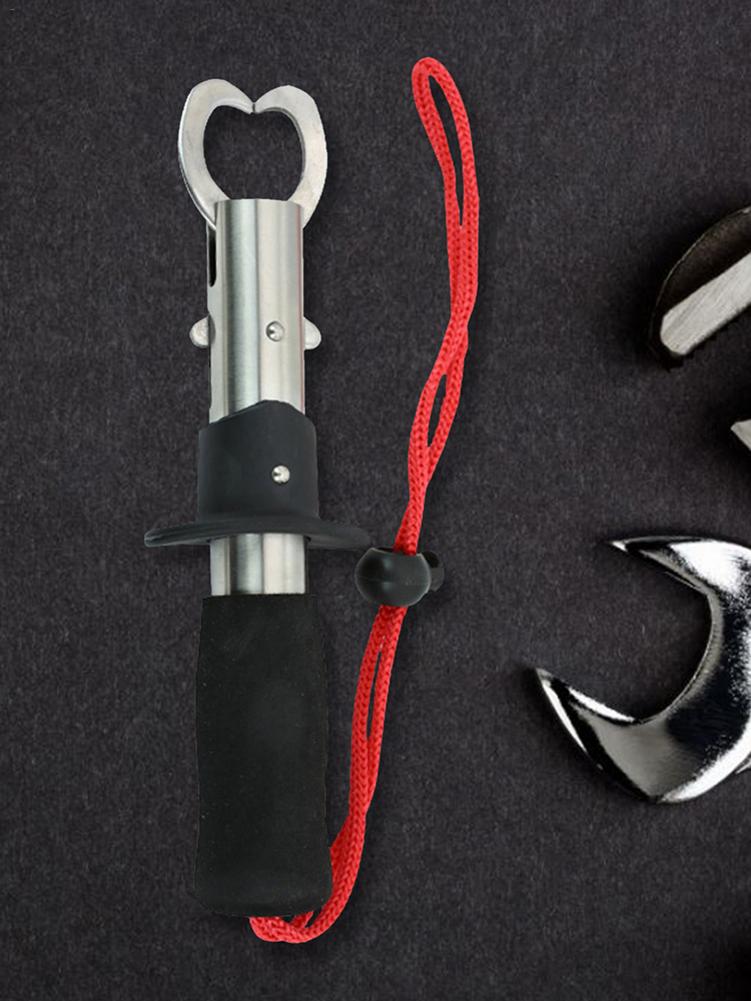 Fishing Griper Stainless Steel Non slip T type Gun Handle Fish Control