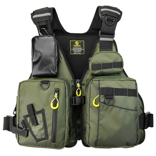 Fishing Life Jacket Multiple Pockets