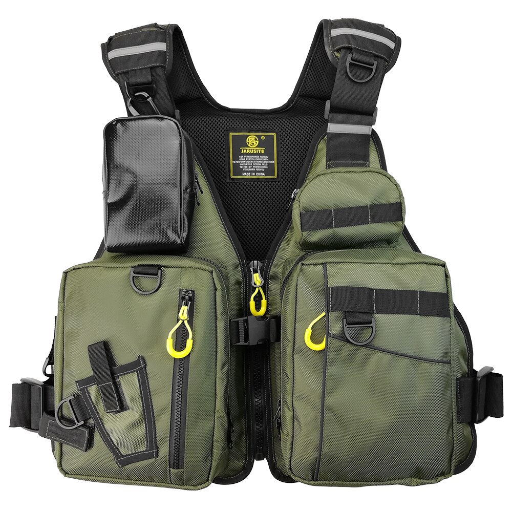 Fishing Life Jacket Multiple Pockets