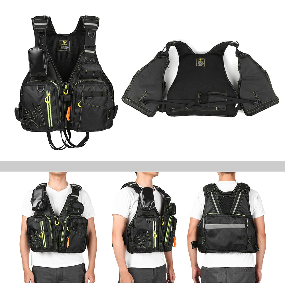 Multiple Pockets Floatation Adults Vest