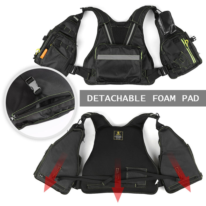Multiple Pockets Floatation Adults Vest