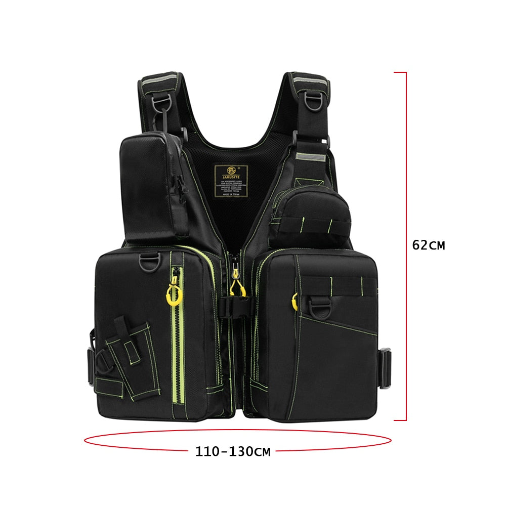 Fishing Life Jacket Multiple Pockets